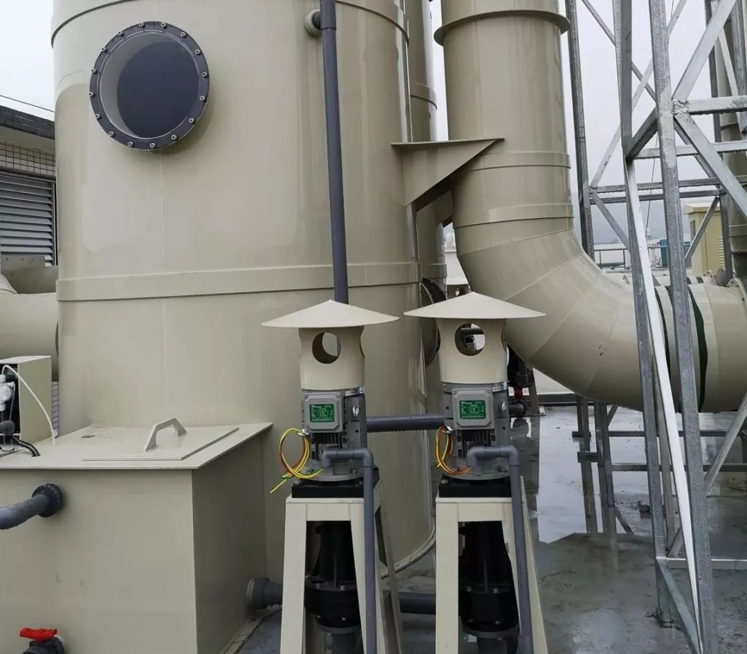 广州PCB电路板废气处理喷淋塔水泵选型